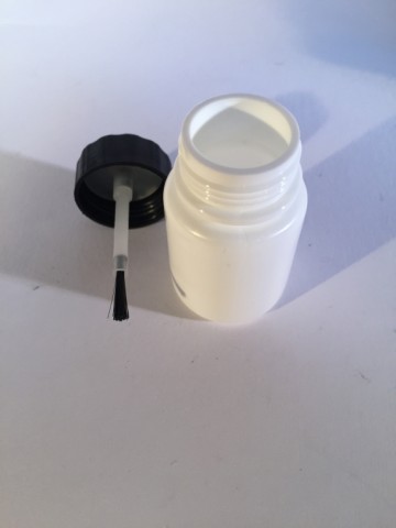 Lak tip potjes 50 stuks met kwast