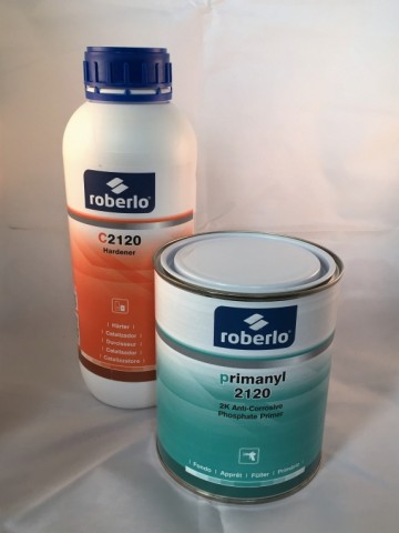 Roberlo Washprimer Primanyl 2120 2k Set 2 Liter NIEUW !