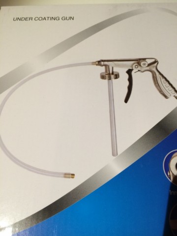 Undercoating Pistool met slang