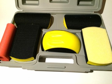 Schuurblokken set 6 delig klittenband