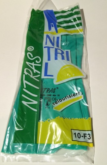 Handschoen Nitriel Thinner bestendig XL