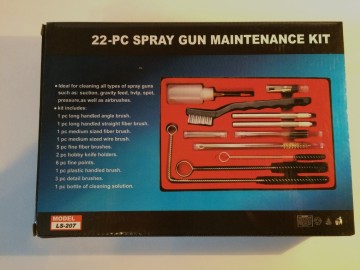 Prolac Spraygun schoonmaak set Pro 22 PCS