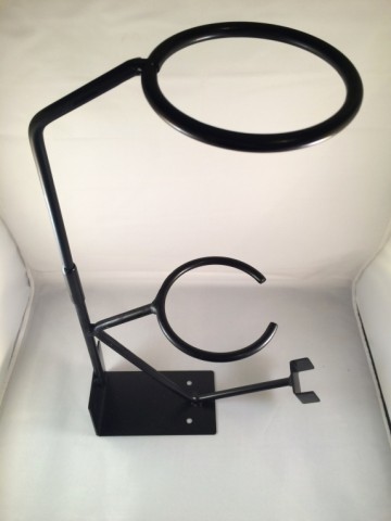 Spuithouder Metaal met lakzeef houder