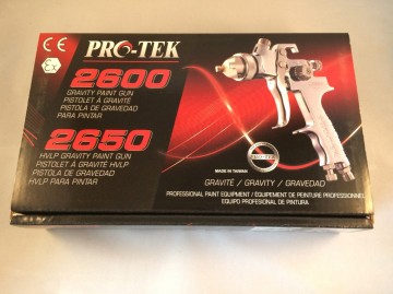 ProTek 2600 Bovenbeker spuitpistool 2,5 mm spuitopening !