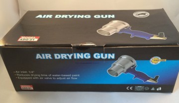 AirGun Dry Jet  met filter voor lak sneller droog te blazen 