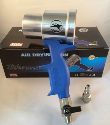 AirGun Dry Jet  met filter voor lak sneller droog te blazen 