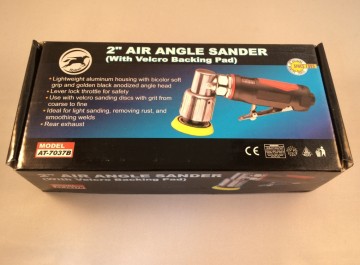 Schuurmachine 50 mm met pad Aluminium