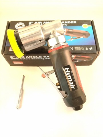 Schuurmachine 50 mm met pad Aluminium