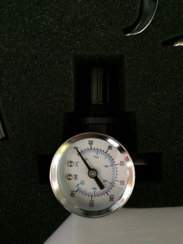 Spuit pistolen set Compleet 3 Spuiten met koffer 