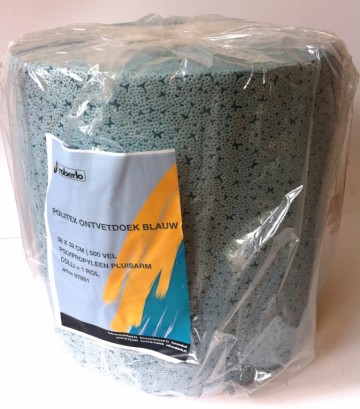 Polytex Ontvetters Doeken Rol 38x32 500 Vel Pluisarm