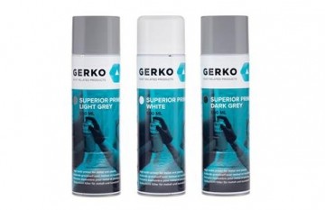 Lr gerkosuperior primer light grey white dark grey 500mlsas010 sas040 sas030