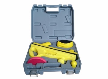 Schuurplank set 70 X 420 klittenband 5 delig