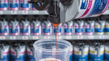 Spuitubbsne op kloor