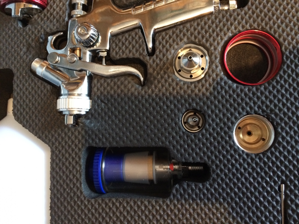 HVLP Lakpistolen Set 0,8mm & 1,4mm - Professioneel Spuitpistool Voor Auto, Meubels En Schilderen